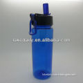 new style spout plastic travel sport straw mug with handle